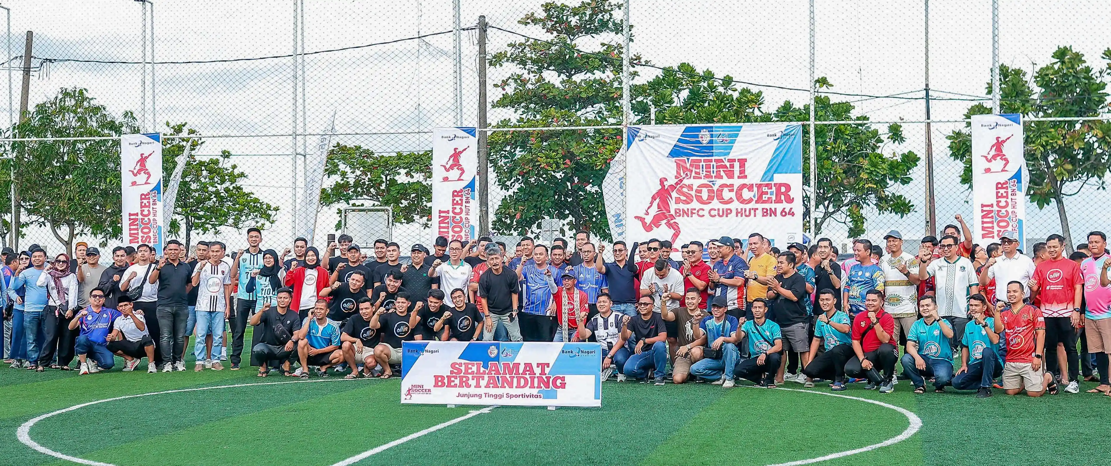 Bank Nagari Semarakkan HUT ke-64 dengan BNFC Cup